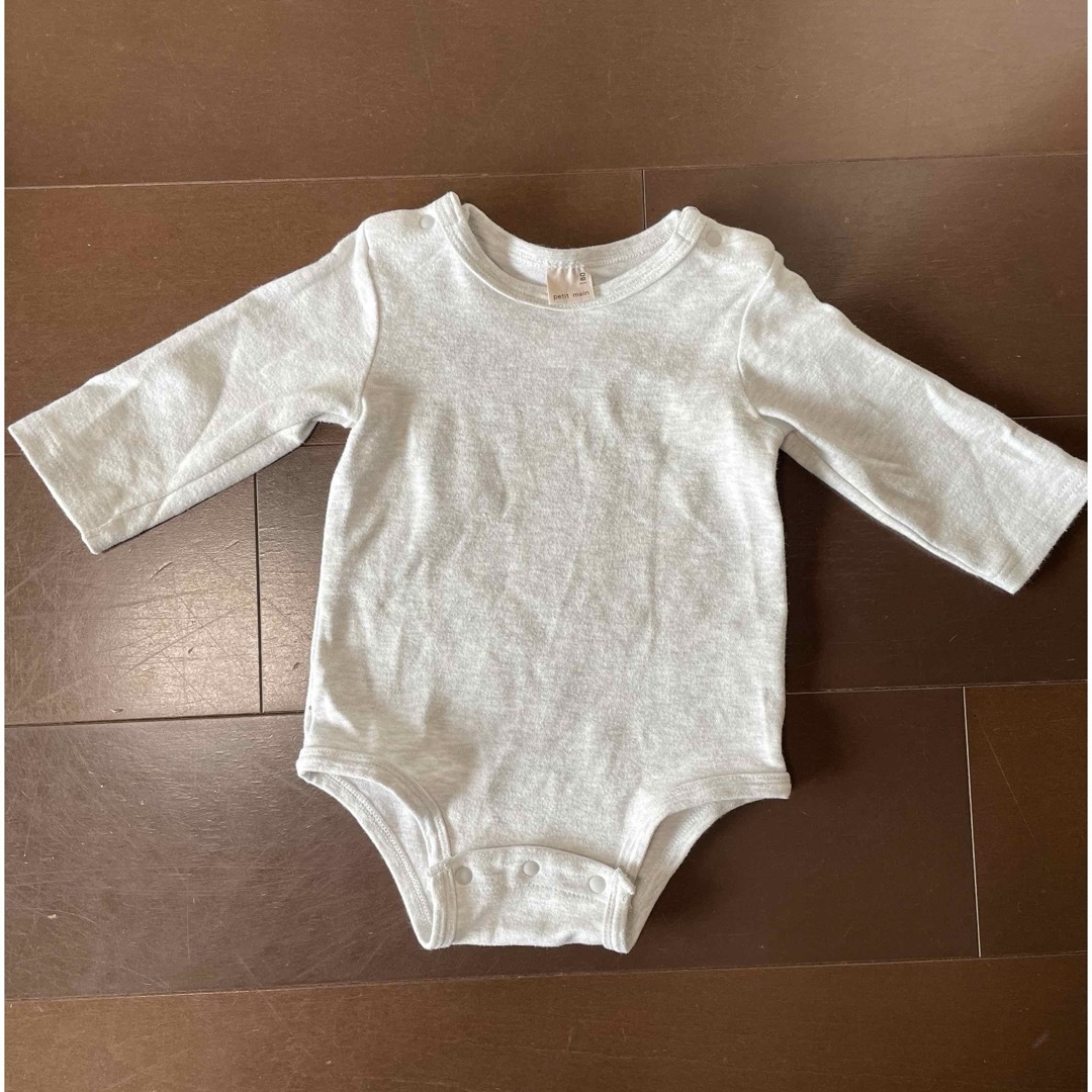 babyGAP(ベビーギャップ)のロンパース3枚セット キッズ/ベビー/マタニティのベビー服(~85cm)(ロンパース)の商品写真