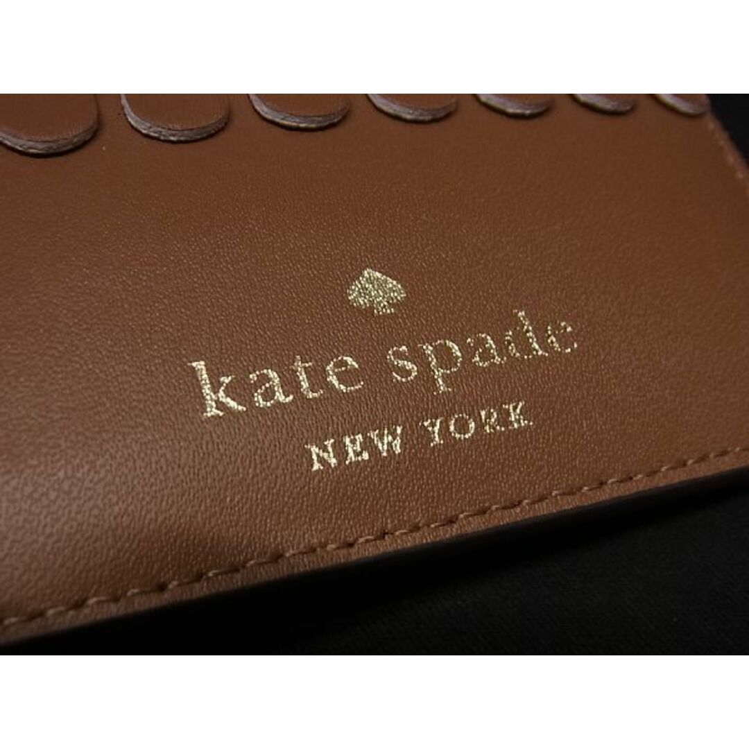 kate spade new york(ケイトスペードニューヨーク)の ■新品■未使用■ kate spade ケイトスペード K9334 ジンジャーブレッド レザー カードケース パスケース ブラウン系 BF3624  レディースのファッション小物(その他)の商品写真