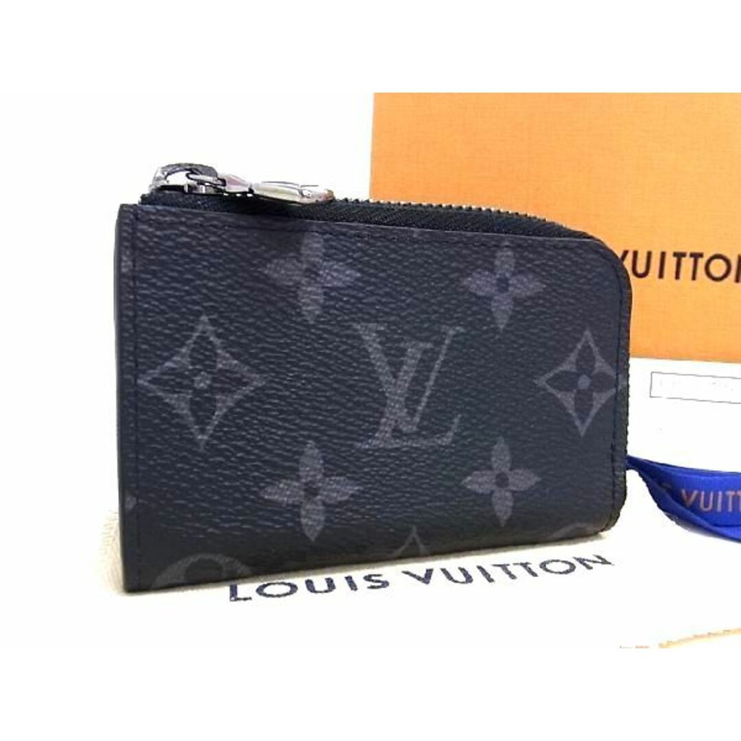 ■極美品■ LOUIS VUITTON ルイヴィトン モノグラムエクリプス ポルト モネ ジュール コインケース 小銭入れ ブラック系 AP9598