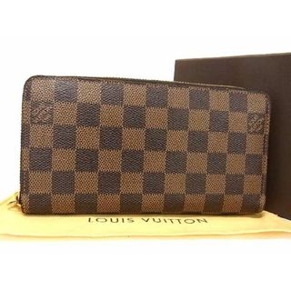 ルイヴィトン(LOUIS VUITTON)の■極美品■ LOUIS VUITTON ルイヴィトン N60015 ダミエ ジッピーウォレット ラウンドファスナー 長財布 ウォレット ブラウン系 AV0040 (財布)