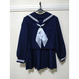 カンコー(KANKO)のコスプレ　女子　制服　セーラー服　白３本線　3点　上下セット ハロウィン(衣装)