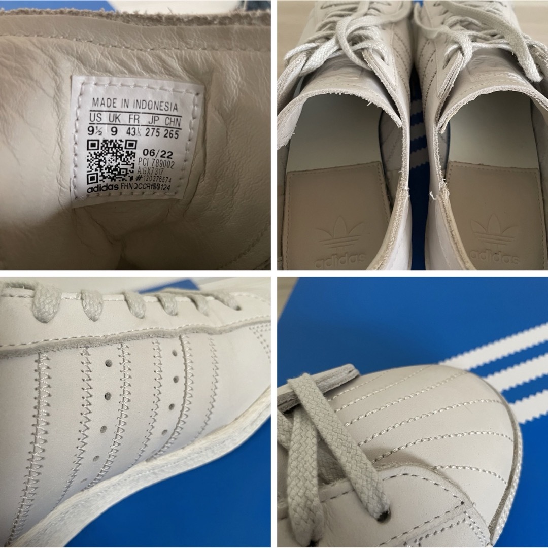 adidas(アディダス)の【極美品】スーパースター 82 / SUPERSTAR 82 天然皮革 ヌバック メンズの靴/シューズ(スニーカー)の商品写真