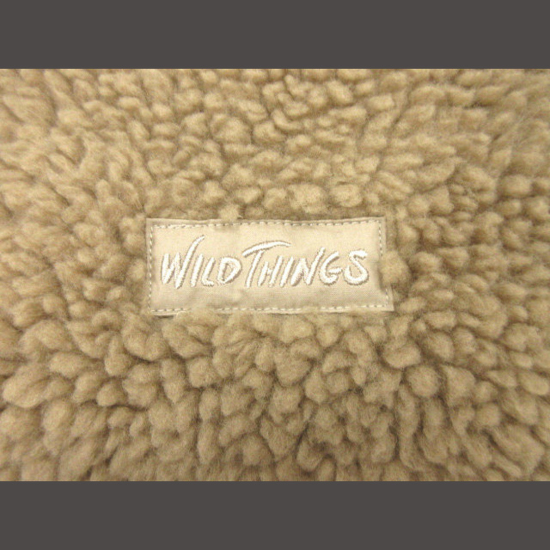 WILDTHINGS(ワイルドシングス)のワイルドシングス フラッフィーボア FLUFFY BOA G-1 L メンズのジャケット/アウター(ブルゾン)の商品写真