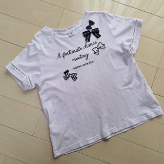 メゾピアノジュニア(mezzo piano junior)のメゾピアノjunior　S 140　Tシャツ　半袖(Tシャツ/カットソー)