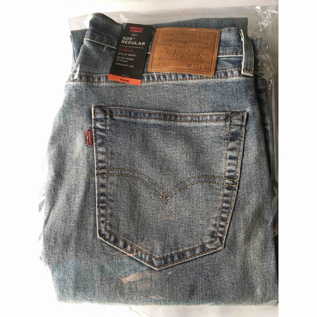 【Levi's／リーバイス】505 WARM STRETCH W33 L32