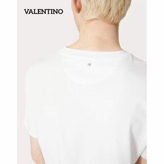 VALENTINO - ヴァレンティノ・チュール付きTシャツ◇4サイズ ベージュ ...