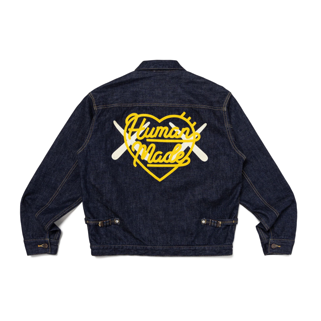 HUMAN MADE KAWS MADE DENIM WORK JACKET M