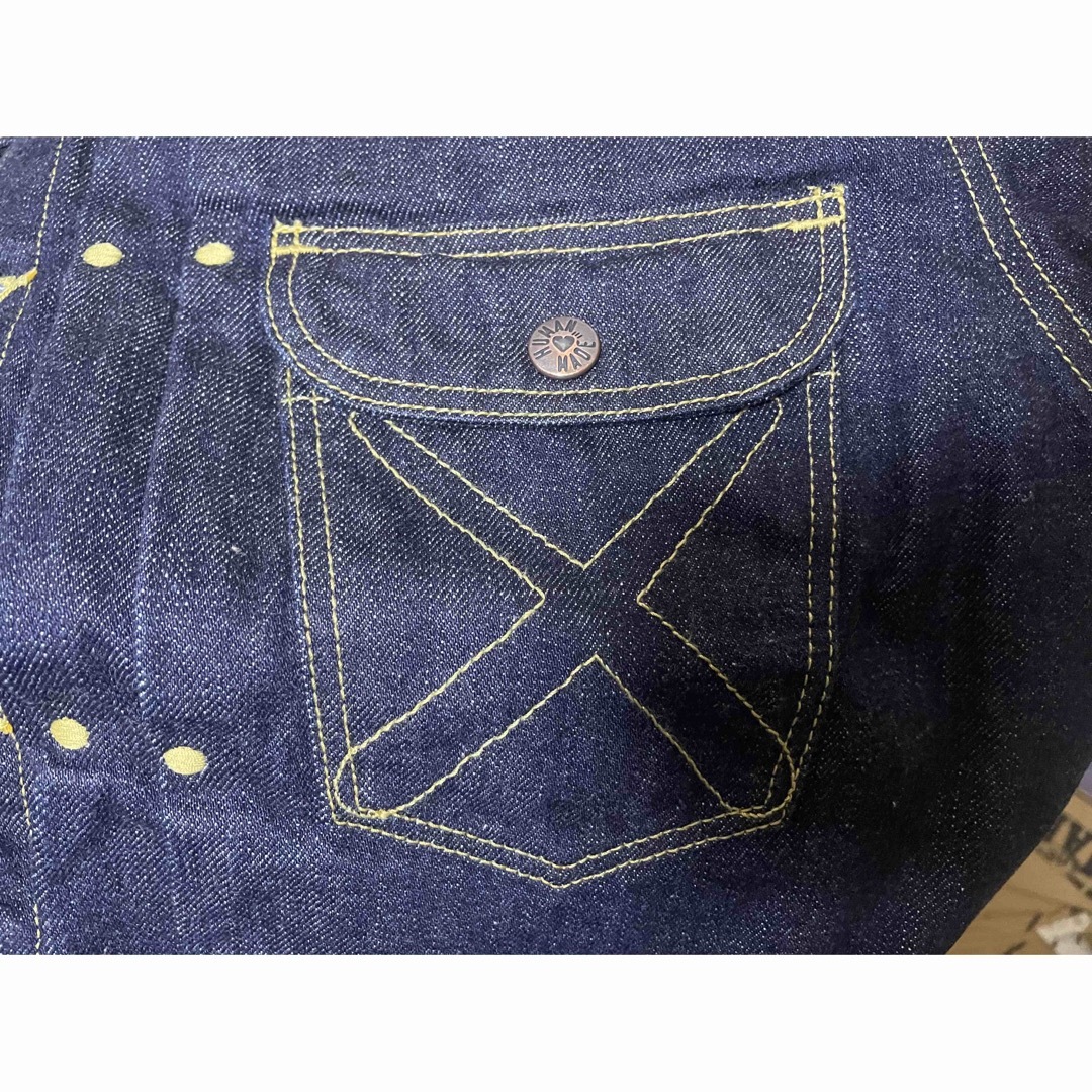 HUMAN MADE - M KAWS HUMAN MADE DENIM WORK JACKET コラボの HUMAN MADE - M KAWS HUMAN MADE DENIM WORK JACKET コラボの