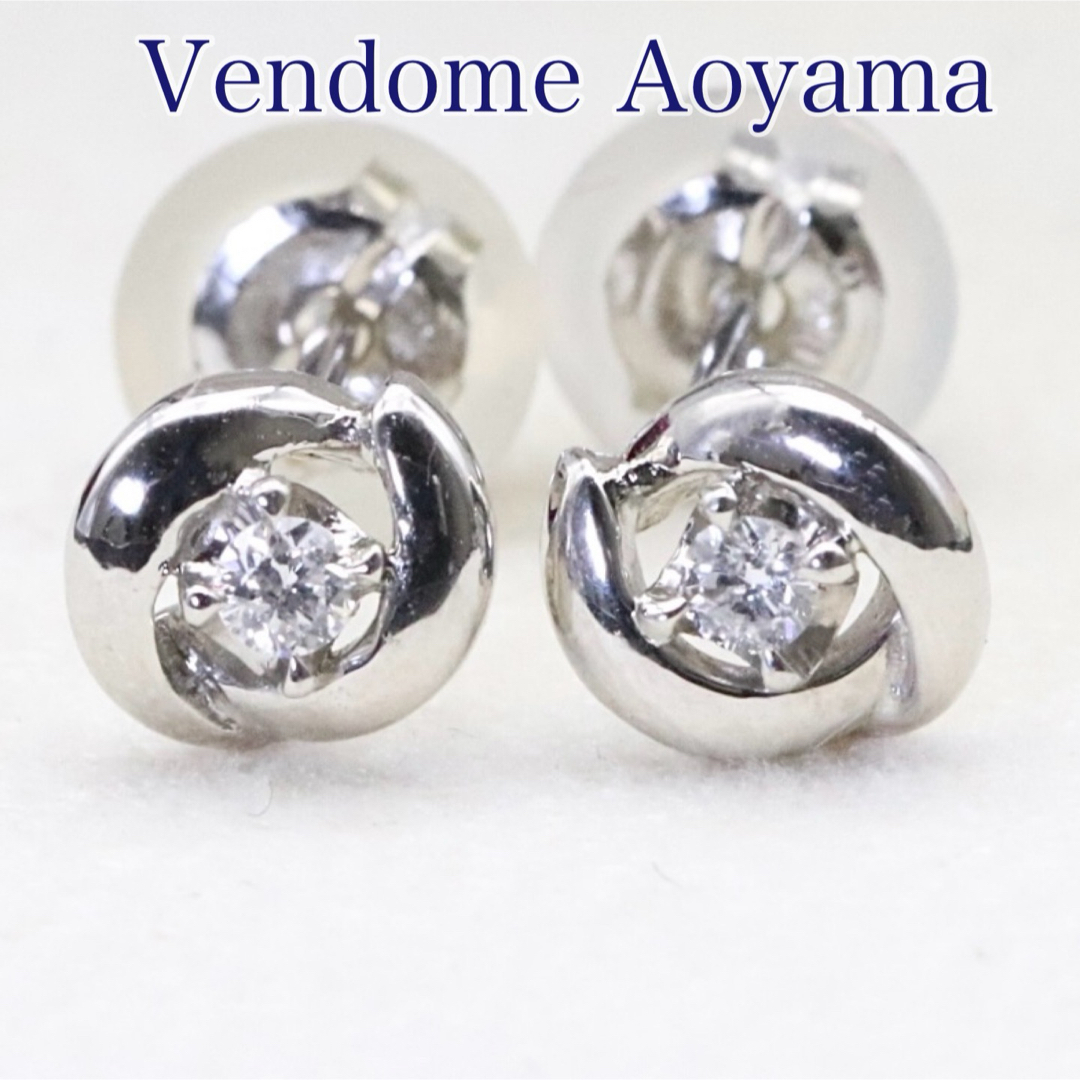 Vendome Aoyama - ヴァンドーム青山 ベーシック ピアス ダイヤ 花びら