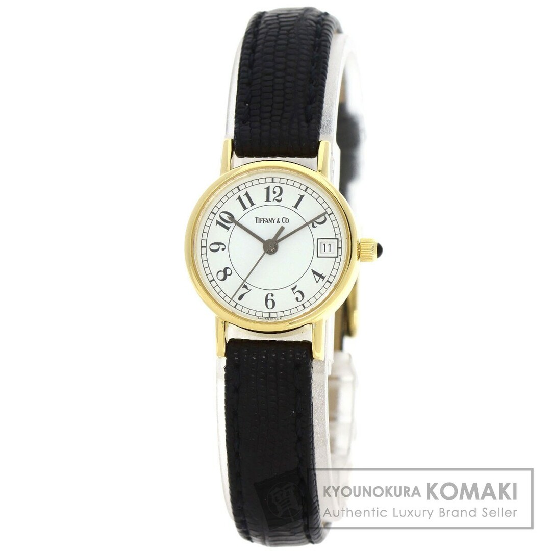 TIFFANY&Co. 23256 クラシック ラウンド 腕時計 K18YG 革 レディース商品情報商品番号