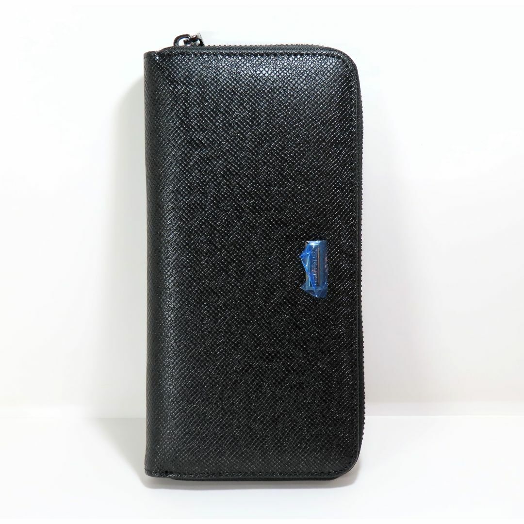 VANQUISH - 未使用 美品 VANQUISH ヴァンキッシュ 長財布 黒 ラウンドファスナー