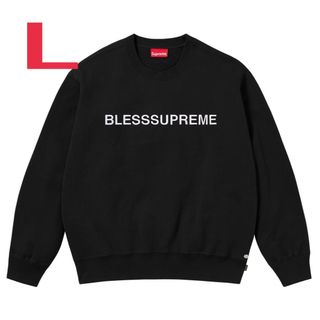 シュプリーム(Supreme)のSupreme BLESS Crewneck ブラック、グレー(スウェット)