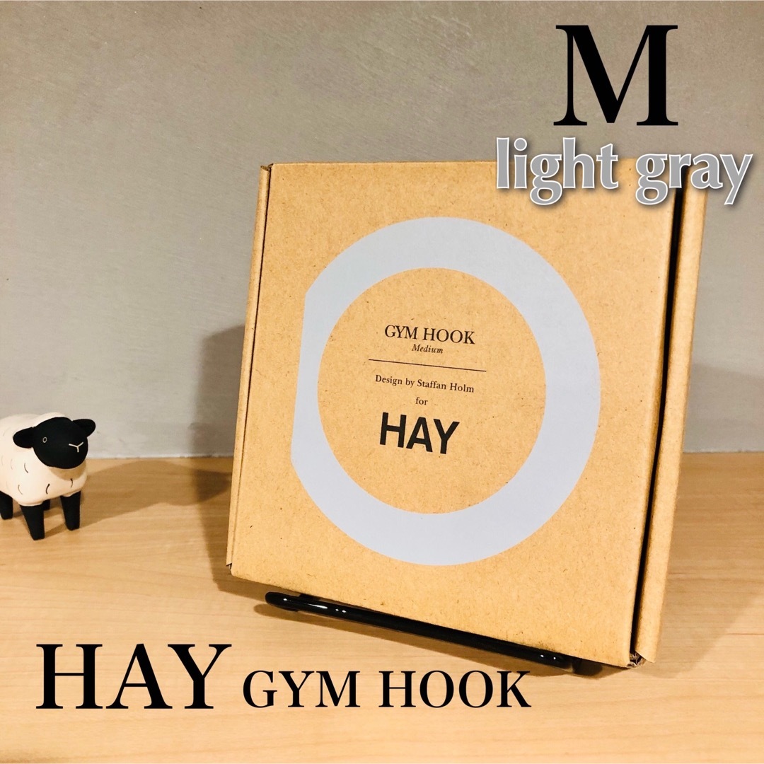 てなグッズや ジムフック Mサイズ 【新品未使用】HAY HOOK GYM ...