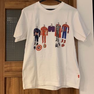 マーベル(MARVEL)のアベンジャーズ　スパイダーマン　ユニクロ　半袖Tシャツ(Tシャツ/カットソー(半袖/袖なし))