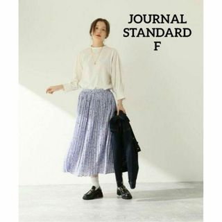 ジャーナルスタンダード(JOURNAL STANDARD)の✨ジャーナルスタンダード ランダムドットプリントプリーツスカート 日本製 ロング(ロングスカート)