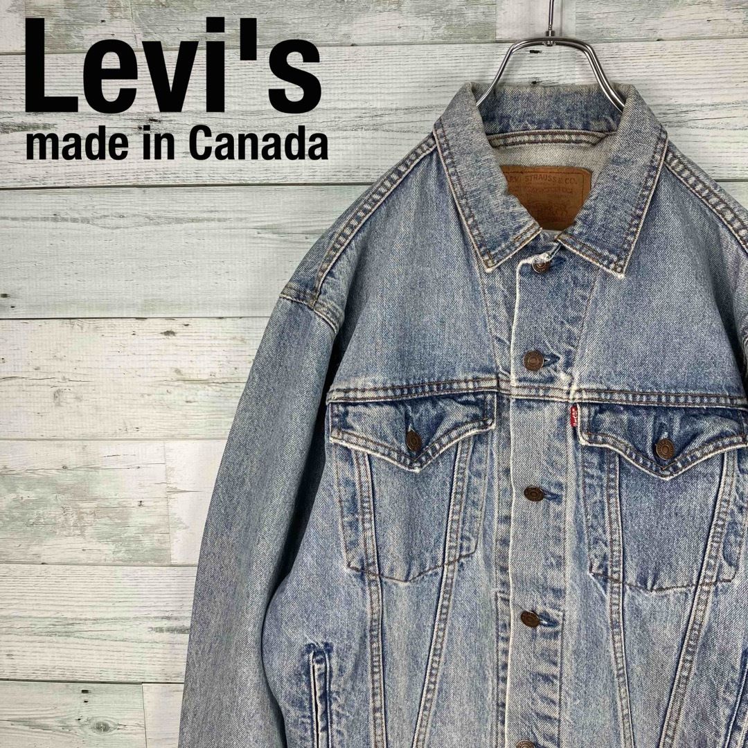 Levi's リーバイス  ブルー デニムジャケット ジージャン