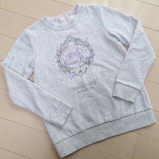 メゾピアノ(mezzo piano)のメゾピアノ　140 トレーナー(Tシャツ/カットソー)