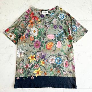 グッチ Tシャツ・カットソー(メンズ)(花柄)の通販 10点 | Gucciの
