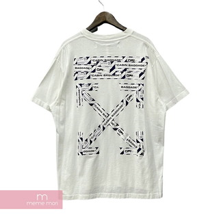 OFF WHITE オフホワイト★20SS コレクションロゴプリントTシャツ
