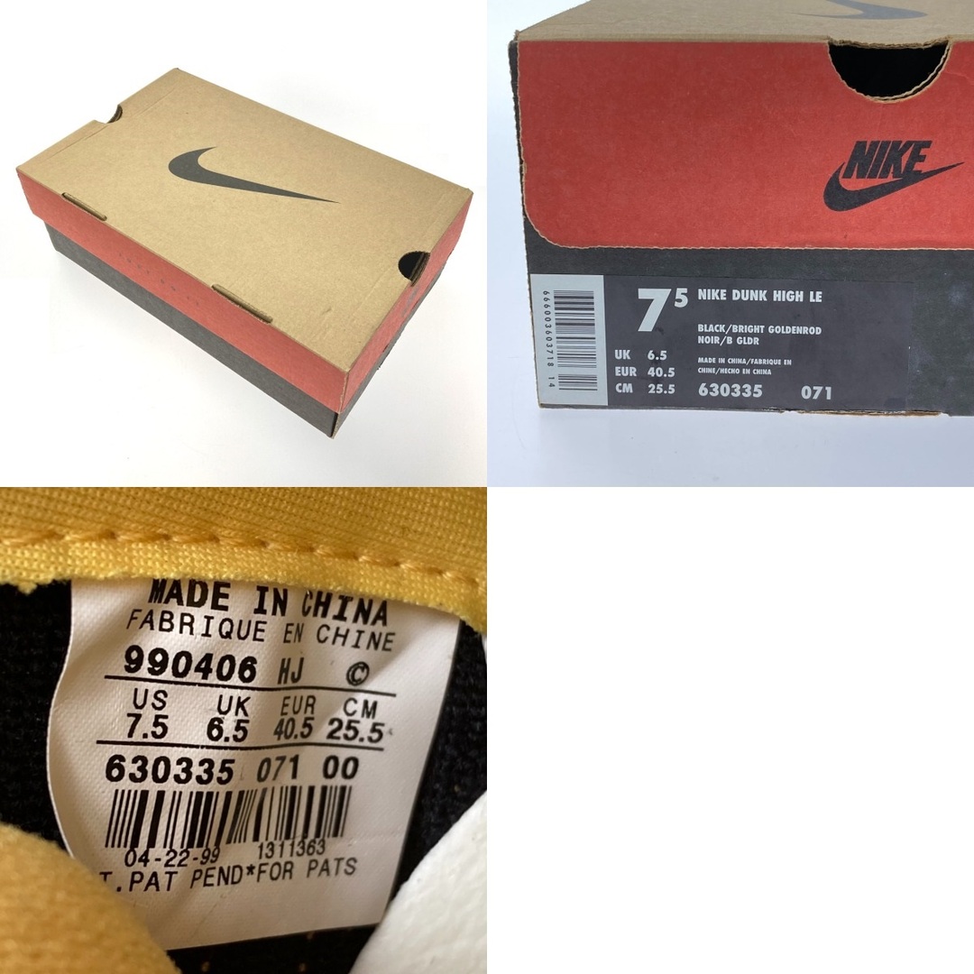 NIKE - NIKE ナイキ DUNK HIGH LE スニーカー SIZE 25.5cm NIKE - NIKE ナイキ DUNK HIGH LE スニーカー SIZE 25.5cm