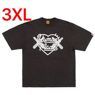 HUMAN MADE × KAWS T-SHIRT #3 black