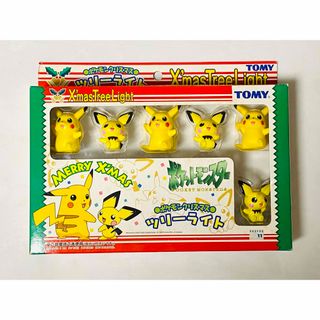 トミー(TOMMY)の【 絶版品 】ヴィンテージ  TOMY  ポケモンクリスマス  ツリーライト(置物)