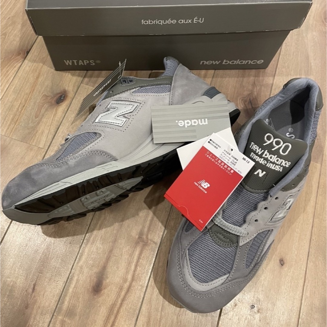 【27㎝】 new balance WTAPS M990WT2 NB990 V2 | フリマアプリ ラクマ