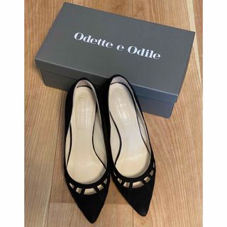 オデットエオディール(Odette e Odile)の【お値下しました☆】美品Odette e Odile 黒 9cmヒール(ハイヒール/パンプス)