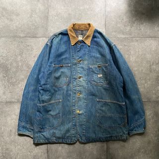 195050s CoverAll デニムカバーオール ヴィンテージ SANFORIZED