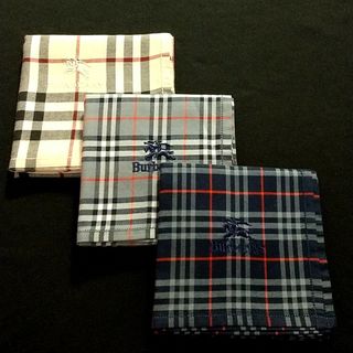 バーバリー(BURBERRY)のBURBERRY ハンカチセット(ハンカチ/ポケットチーフ)