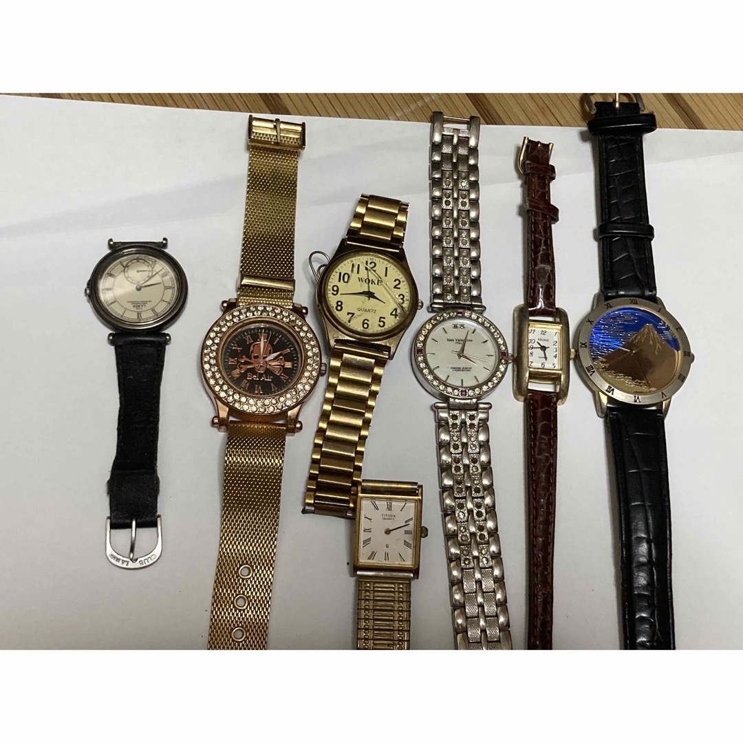 腕時計まとめ売り腕時計7本 シチズン ダイヤモンド CLUB LAMER