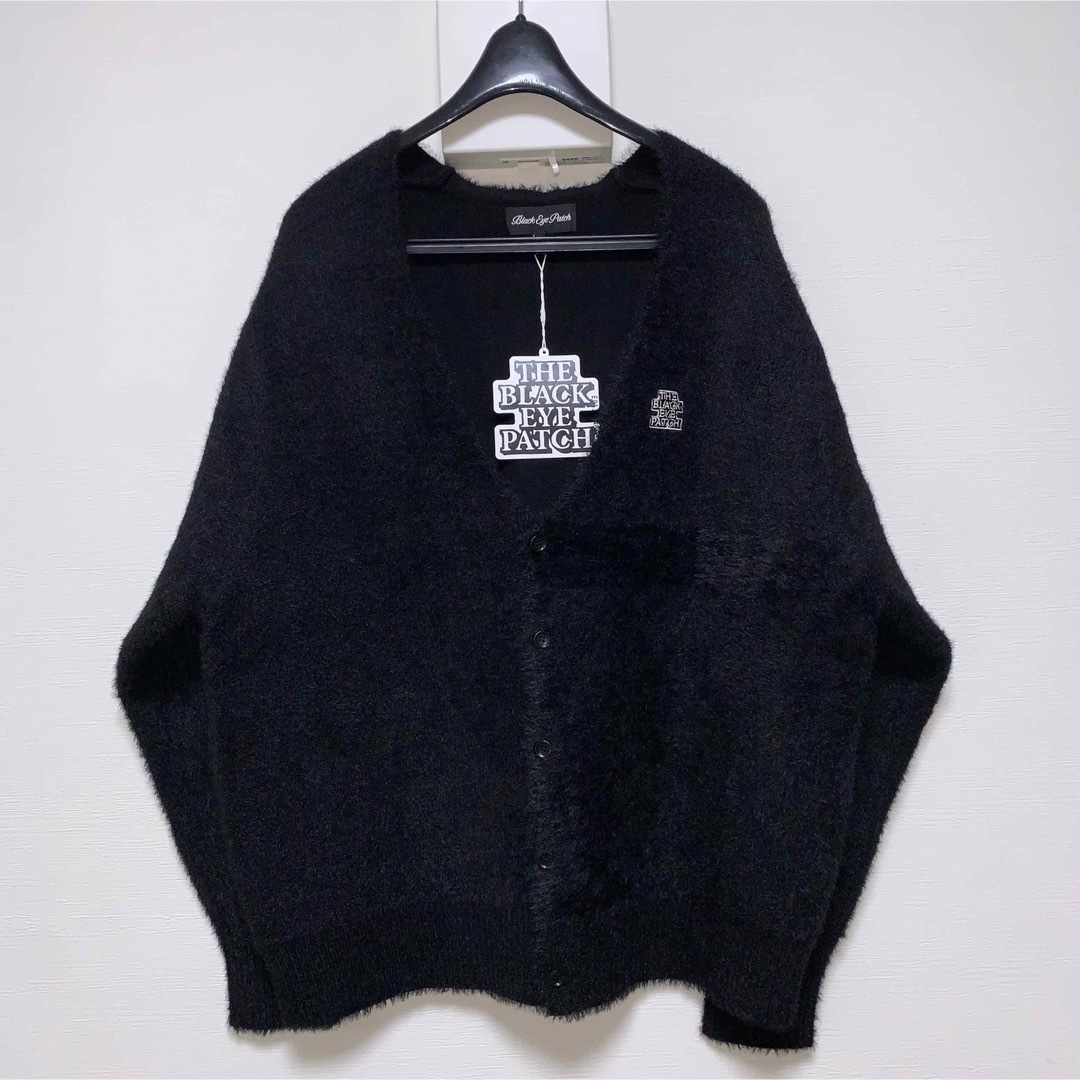WACKO MARIA - L【Black Eye Patch】MOHAIR CARDIGAN/新品/送料込の