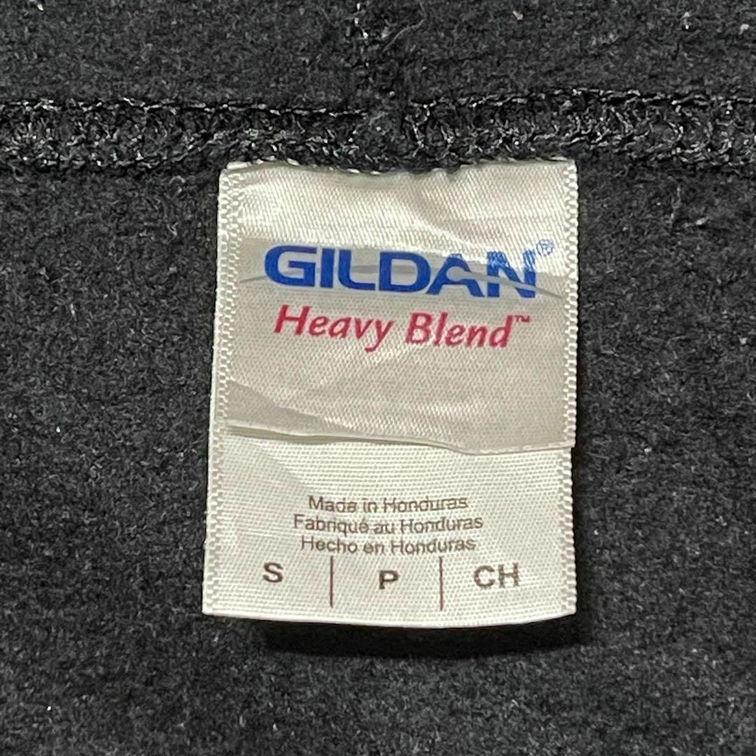 GILDAN(ギルタン)の【454】GILDAN ギルダン　細身　フード付きパーカー　黒　人気 メンズのトップス(パーカー)の商品写真