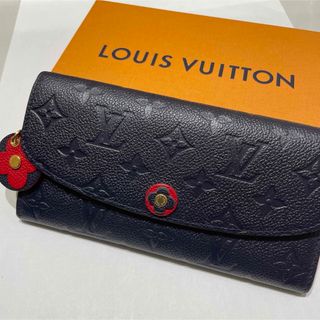 ルイヴィトン(LOUIS VUITTON)のルイヴィトン♦︎アンプラント ポルトフォイユ エミリ マリーヌルージュ 長財布(財布)