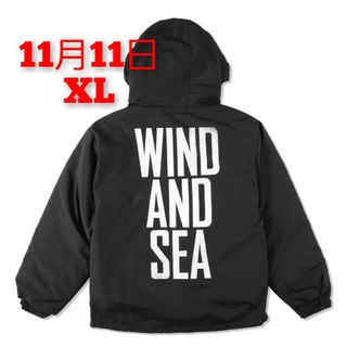 23AW WIND AND SEA SEA SULFER HOODIE 黒 L