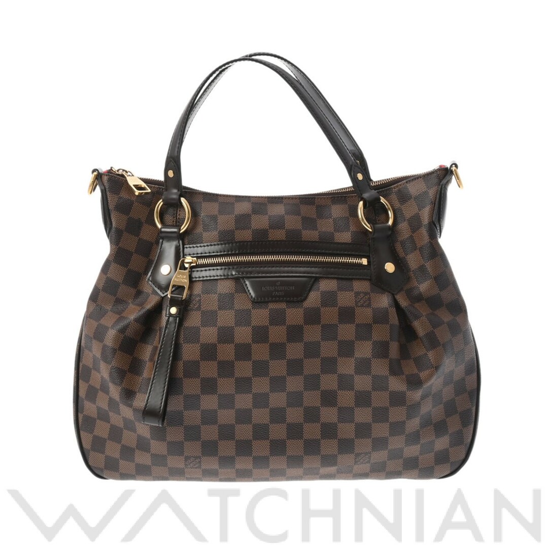 ルイ ヴィトン LOUIS VUITTON N41131 TR2101 レディース 2WAYバッグ ダミエ ブラウン ダミエキャンバスファスナーポケットx1内側