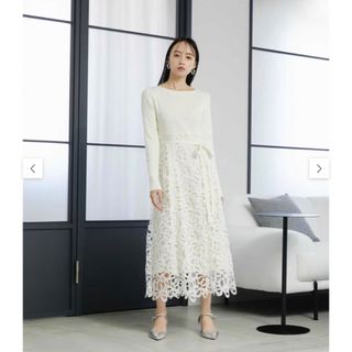 ジルバイ ジル スチュアート(JILL by JILLSTUART) レースワンピースの