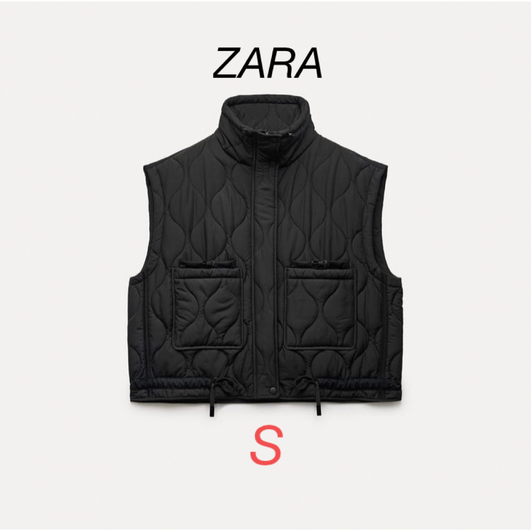 ZARA ウォーターレペレント ZW COLLECTION パフベスト S-