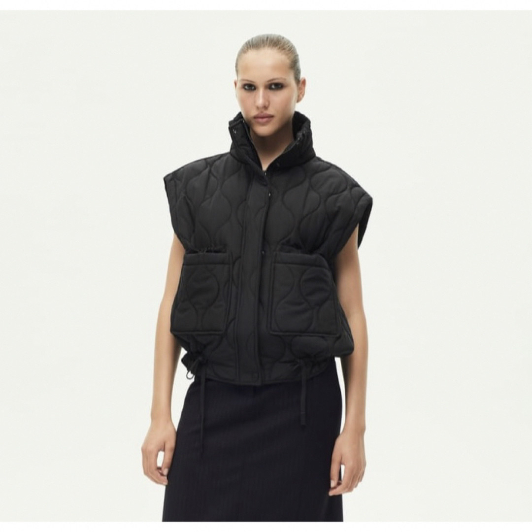 ZARA - ZARA ウォーターレペレント ZW COLLECTION パフベスト S ZARA - ZARA ウォーターレペレント ZW COLLECTION パフベスト S