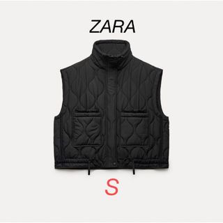 ザラ(ZARA)のZARA ウォーターレペレント ZW COLLECTION パフベスト S(ダウンベスト)