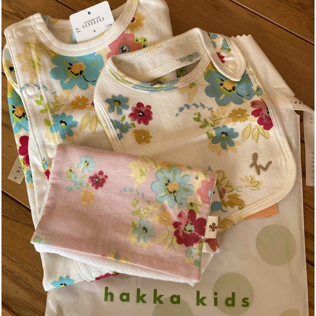 hakka baby(ハッカベビー)のhakka kids カバーオール　ギフトセット キッズ/ベビー/マタニティのベビー服(~85cm)(カバーオール)の商品写真