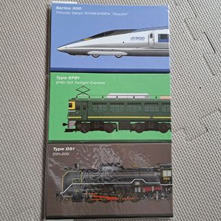 ジェイアール(JR)のトレインボックス　ノート3冊セット(鉄道)