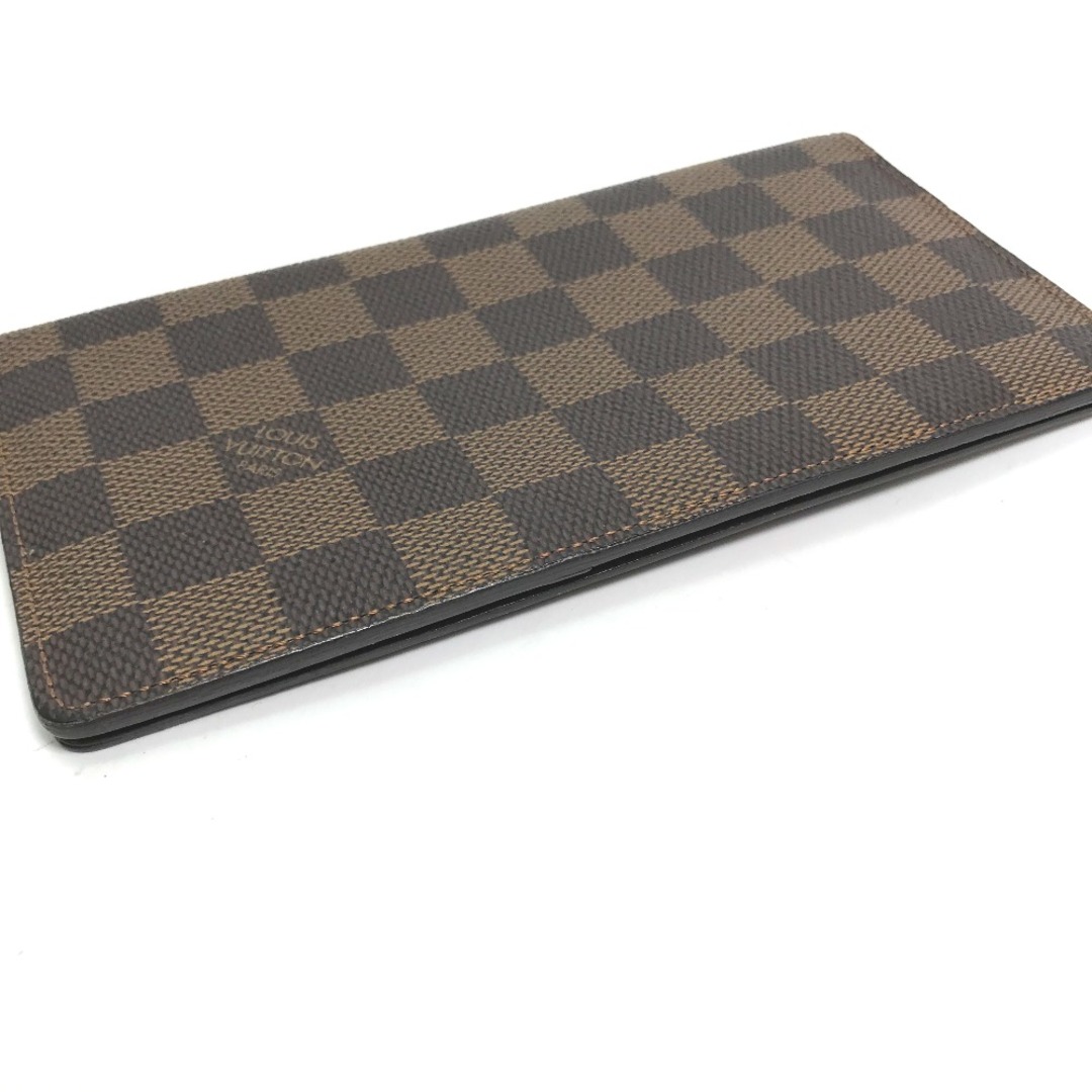 ルイヴィトン LOUIS VUITTON ポルトバルール・カルトクレディ N61823 ダミエ ロングウォレット 長財布 ダミエキャンバス エベヌ ブラウン