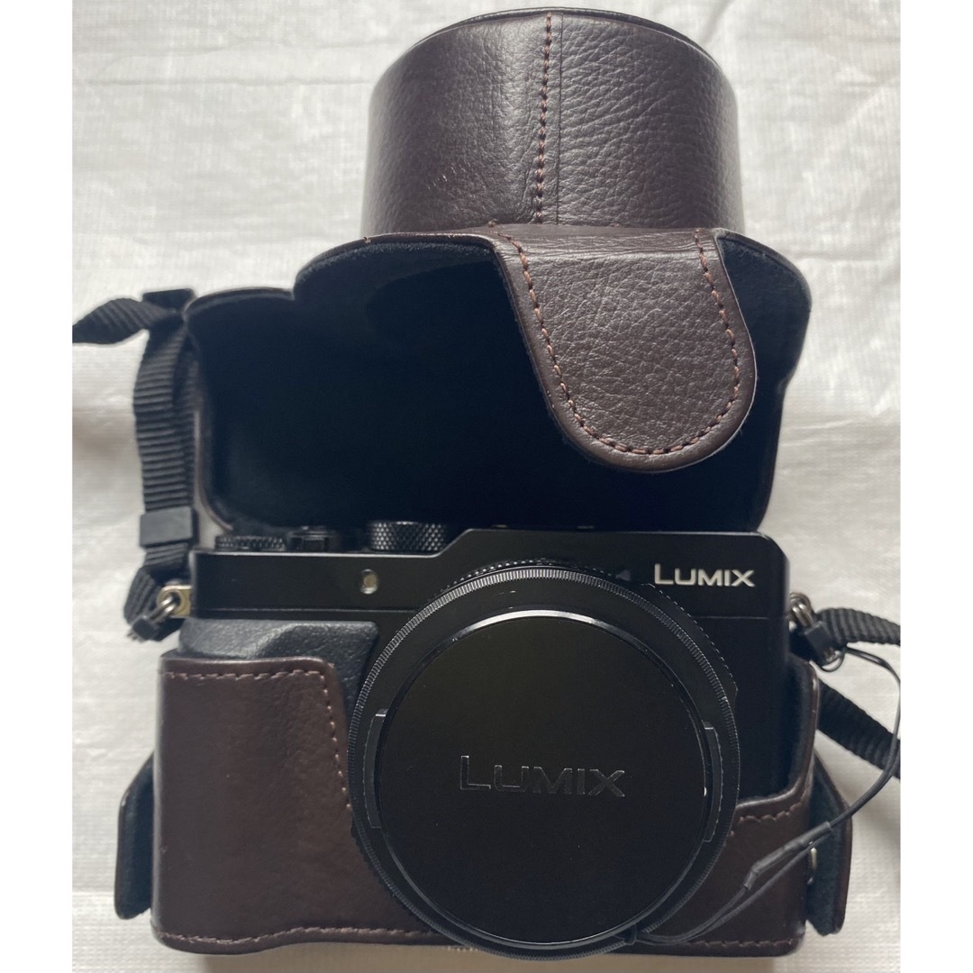 Panasonic(パナソニック)のLUMIX DMC-LX100 純正ケース、その他付き スマホ/家電/カメラのカメラ(コンパクトデジタルカメラ)の商品写真