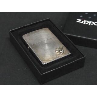 ジッポー(ZIPPO)のZIPPO ジッポー 高級ライター オイルライター 喫煙グッズ 喫煙具 レディース メンズ シルバー系 DD2379(その他)