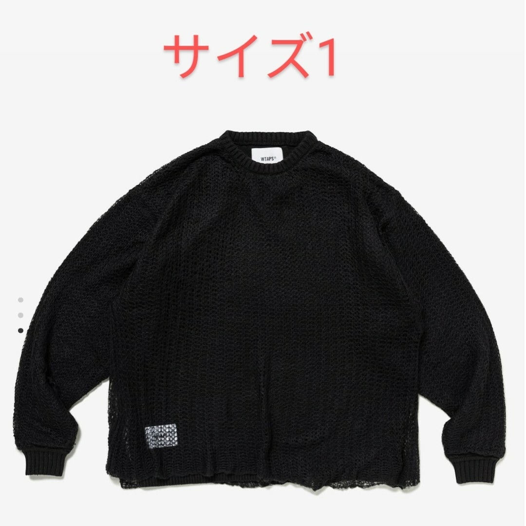 WTAPS OBSVR SWEATER ACRYLIC. X3.0 黒S