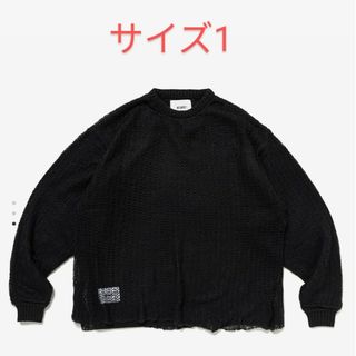 ダブルタップス(W)taps)のWTAPS OBSVR SWEATER ACRYLIC. X3.0 黒S(ニット/セーター)