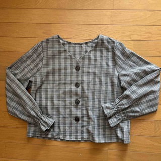 イング(INGNI)のチェック柄シャツ　Mサイズ(シャツ/ブラウス(長袖/七分))