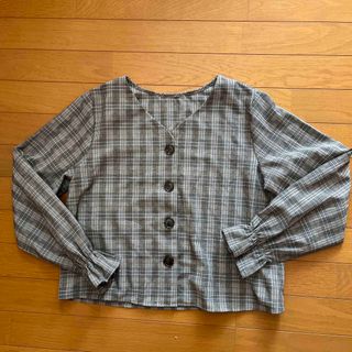 イング(INGNI)のチェック柄シャツ　Mサイズ(シャツ/ブラウス(長袖/七分))