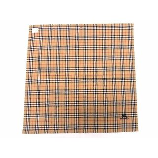 バーバリー(BURBERRY)の■新品■未使用■ Burberrys バーバリーズ ノバチェック コットン100％ スカーフ ハンカチーフ ベージュ系 DD1040(その他)